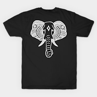 Elephant (Design on Back) T-Shirt